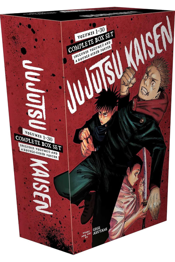 Cover of Jujutsu Kaisen Complete Box Set: Includes volumes 1-30 with volume 0