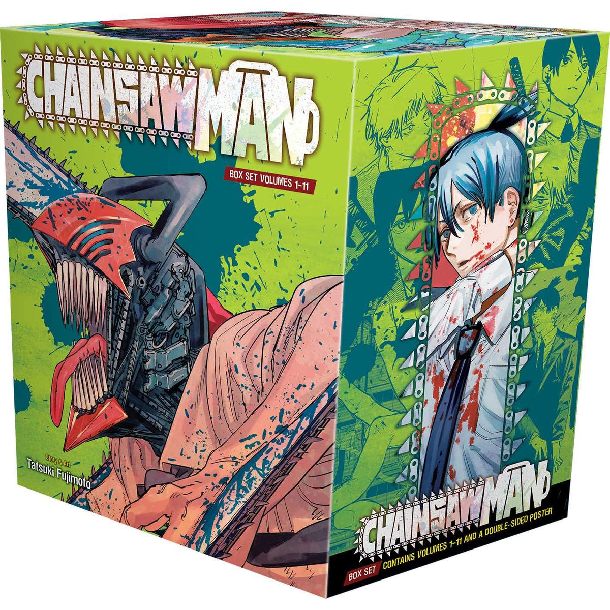 Cover of Chainsaw Man Box Set: Includes volumes 1-11