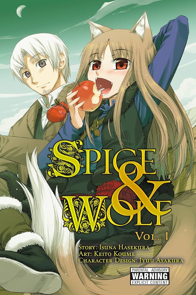 Spice and Wolf, Vol. 1 - manga cover image