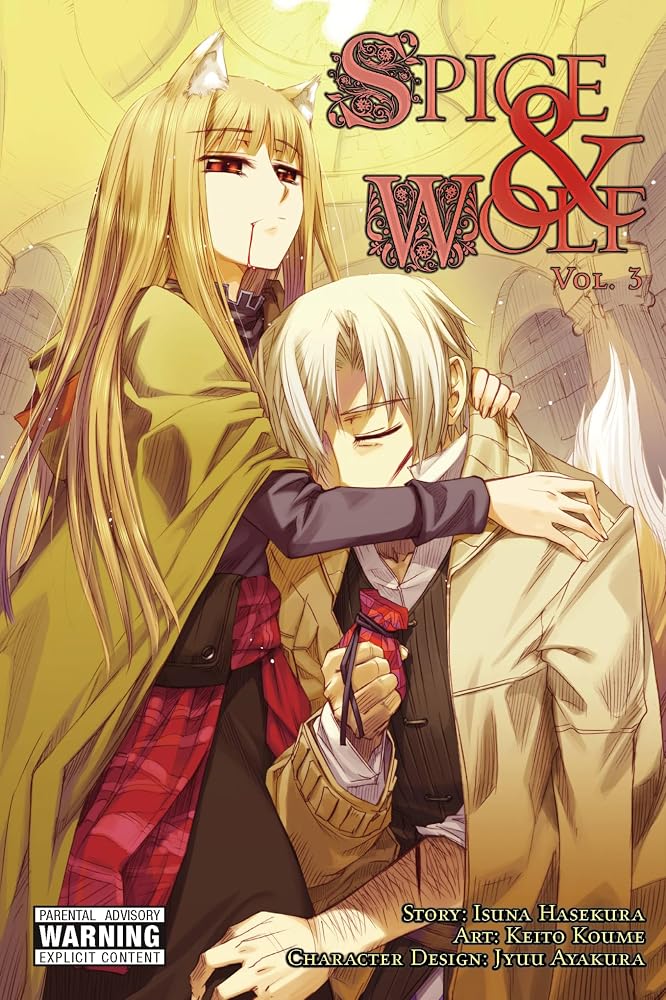 Spice and Wolf, Vol. 3 - manga cover image