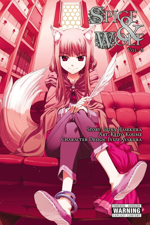 Spice and Wolf, Vol. 5 - manga cover image