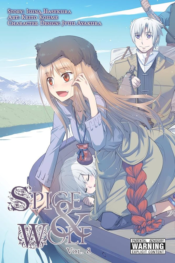 Spice and Wolf, Vol. 8 - manga cover image