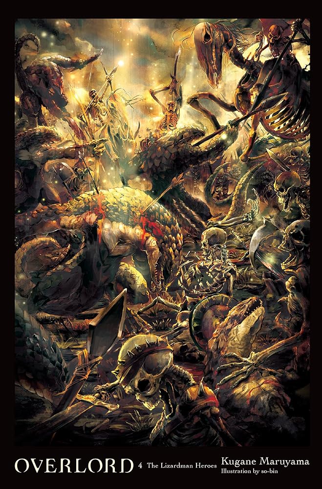 Overlord, Vol. 4 (light novel): The Lizardman Heroes (Volume 4) cover image