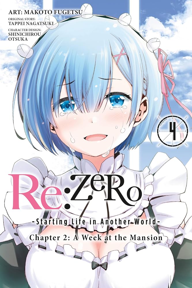 Re:ZERO -Starting Life in Another World-, Chapter 2: A Week at the Mansion, Vol. 4 (manga) (Volume 4) cover image
