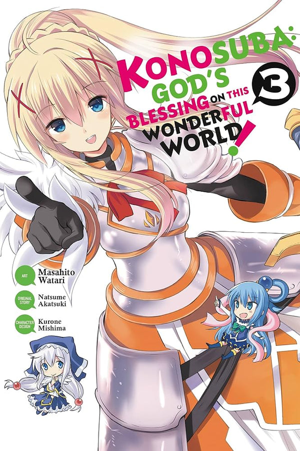 Konosuba: God's Blessing on This Wonderful World!, Vol. 3 (manga) (Volume 3) (Konosuba (manga), 3) cover image