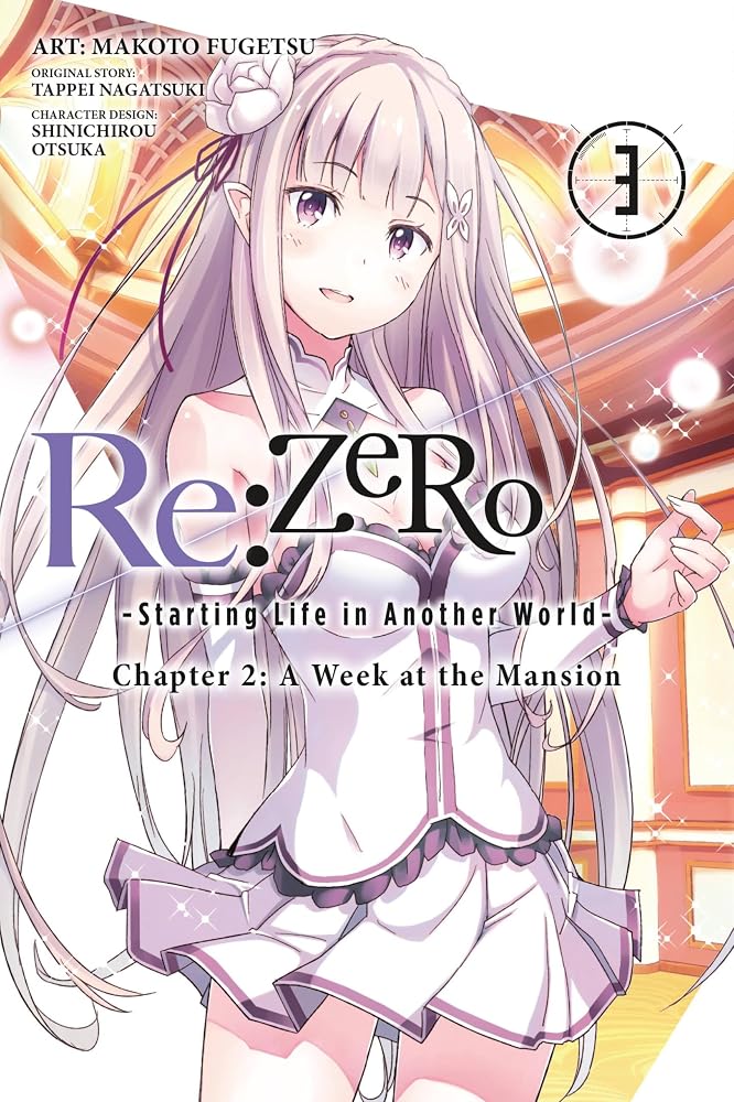 Re:ZERO -Starting Life in Another World-, Chapter 2: A Week at the Mansion, Vol. 3 (manga) (Volume 3) cover image