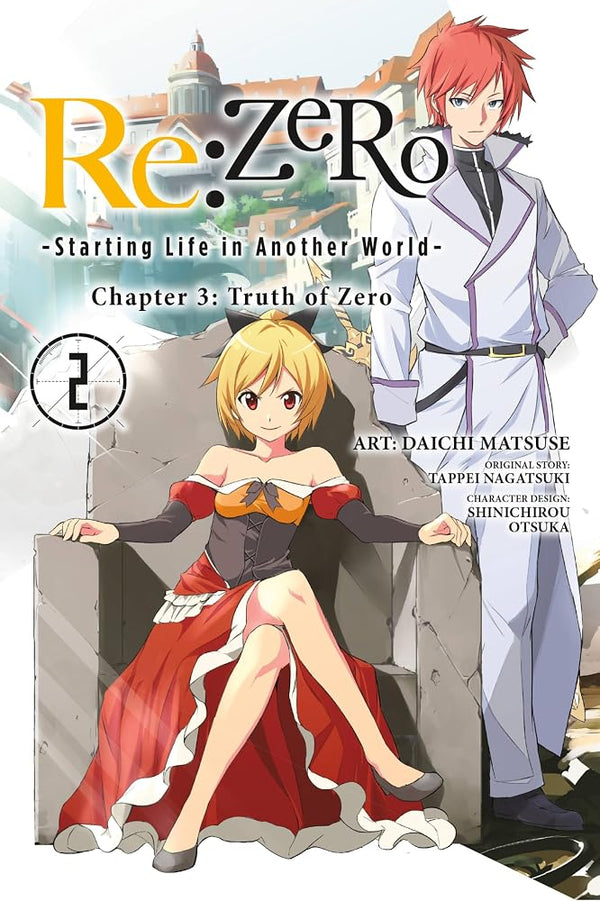 Re:ZERO -Starting Life in Another World-, Chapter 3: Truth of Zero, Vol. 2 (manga) cover image