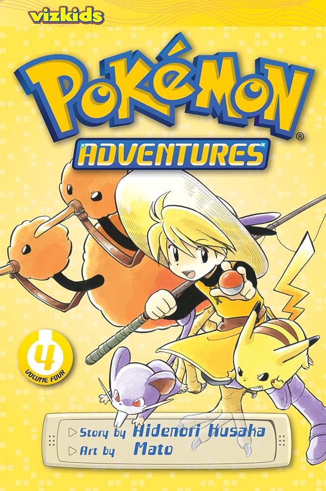 Pokémon Adventures (Red and Blue), Vol. 4 (Pokemon Adventures (Viz Nonsubtitles)) cover image