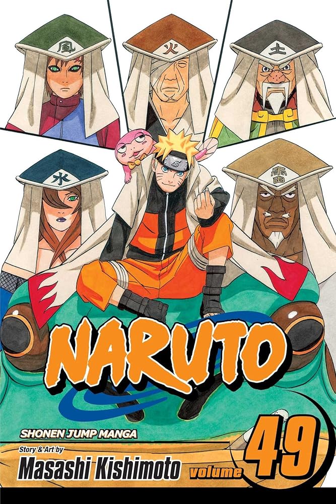 Naruto, Vol. 49: The Gokage Summit Commences cover image