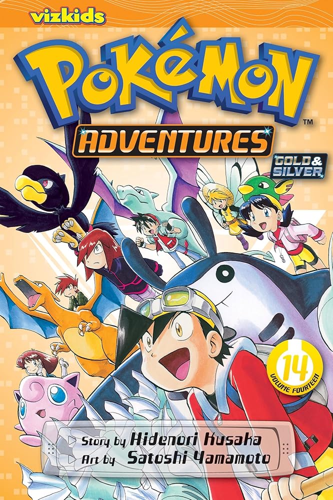 Pokémon Adventures (Gold and Silver), Vol. 14 cover image