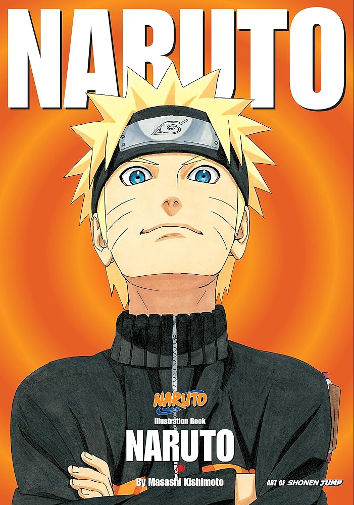 Naruto Illustration Book cover image