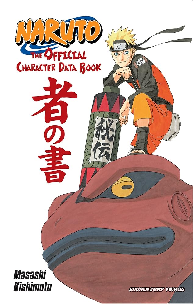 Naruto: The Official Character Data Book cover image