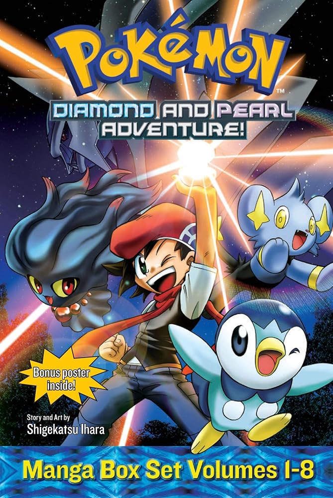 Pokémon Diamond and Pearl Adventure! Box Set (Pokémon Manga Box Sets) cover image
