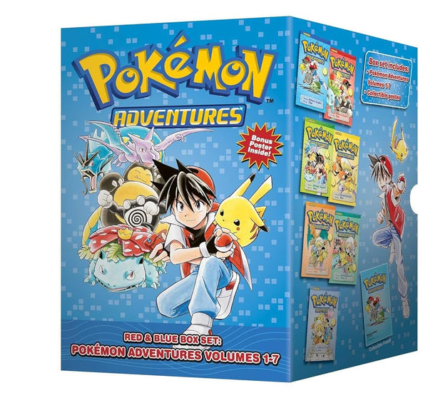 Pokémon Adventures (7 Volume Set - Reads R to L (Japanese Style) for all ages) cover image