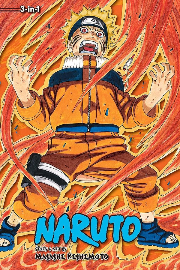 Naruto (3-in-1 Edition), Vol. 9: Includes vols. 25, 26 & 27 (9) cover image
