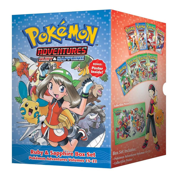 Pokémon Adventures Ruby & Sapphire Box Set (Pokémon Manga Box Sets) cover image