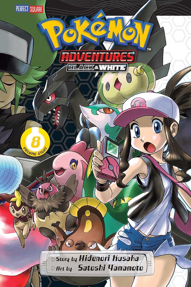 Pokémon Adventures: Black and White, Vol. 8 cover image