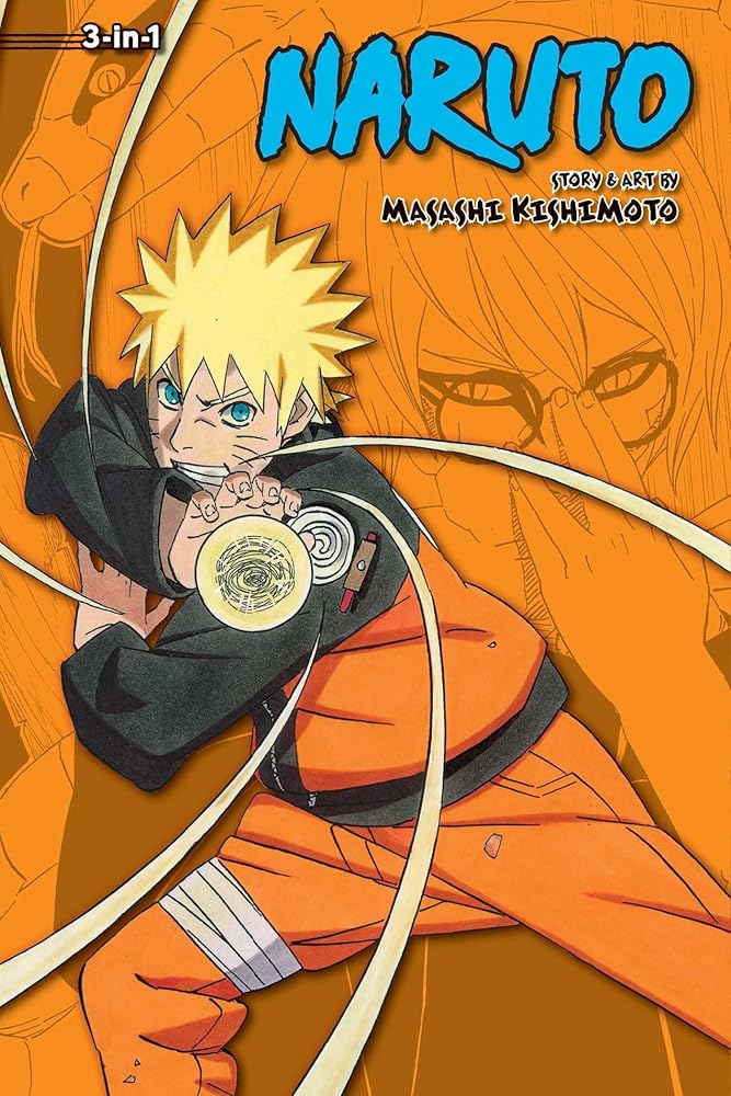 Naruto (3-in-1 Edition), Vol. 18 cover image