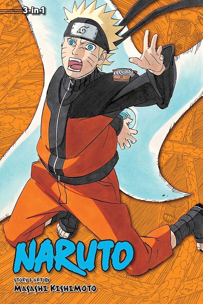 Naruto (3-in-1 Edition), Vol. 19: Includes Vols. 55, 56 & 57: Volume 19 cover image