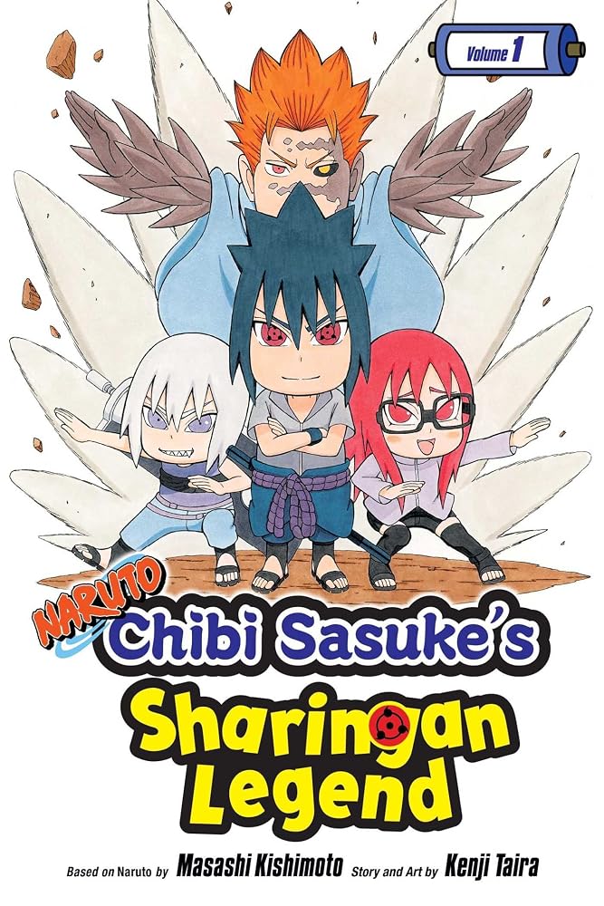 Naruto: Chibi Sasuke's Sharingan Legend, Vol. 1: Uchiha Sasuke!! cover image