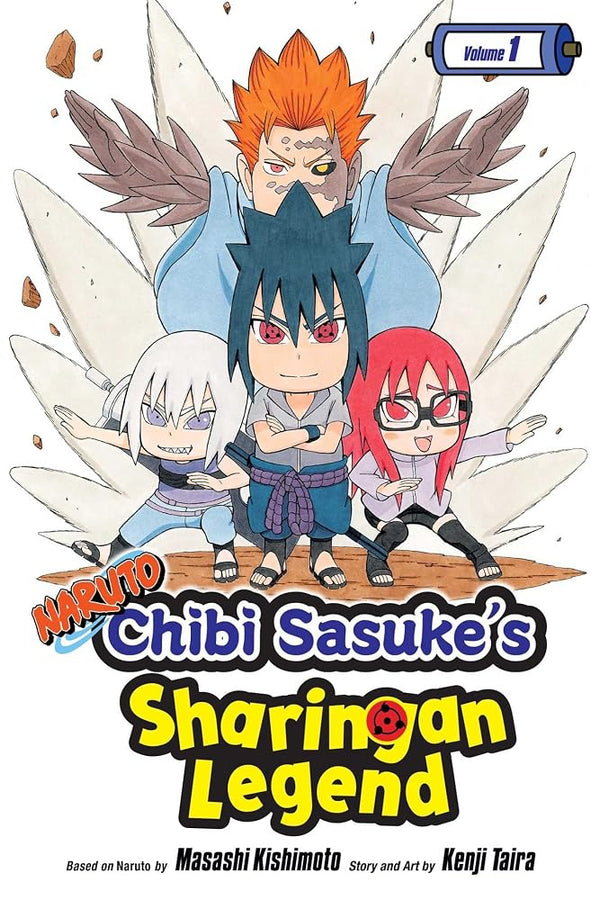 Naruto: Chibi Sasuke's Sharingan Legend, Vol. 1: Uchiha Sasuke!! cover image