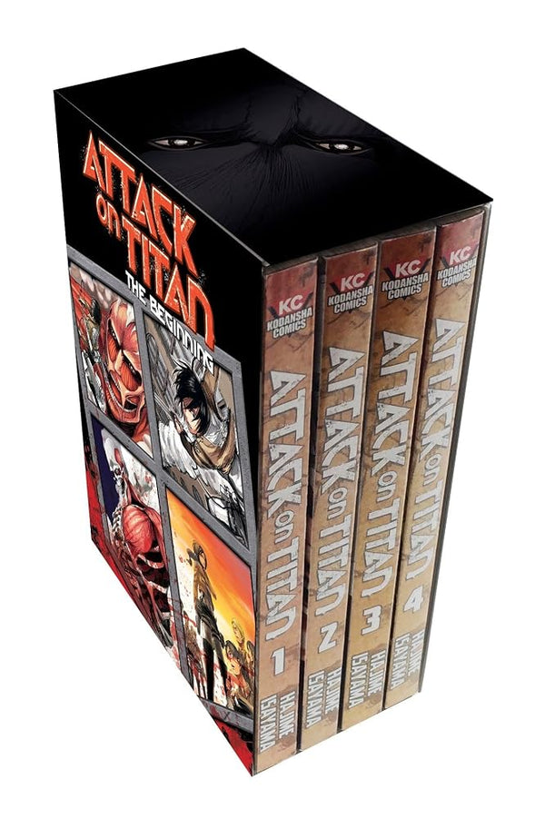 Attack on Titan: The Beginning Box Set (Volumes 1-4) cover image