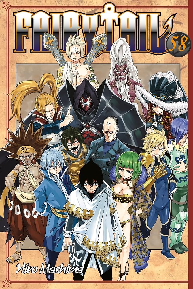 Fairy Tail 58 cover image