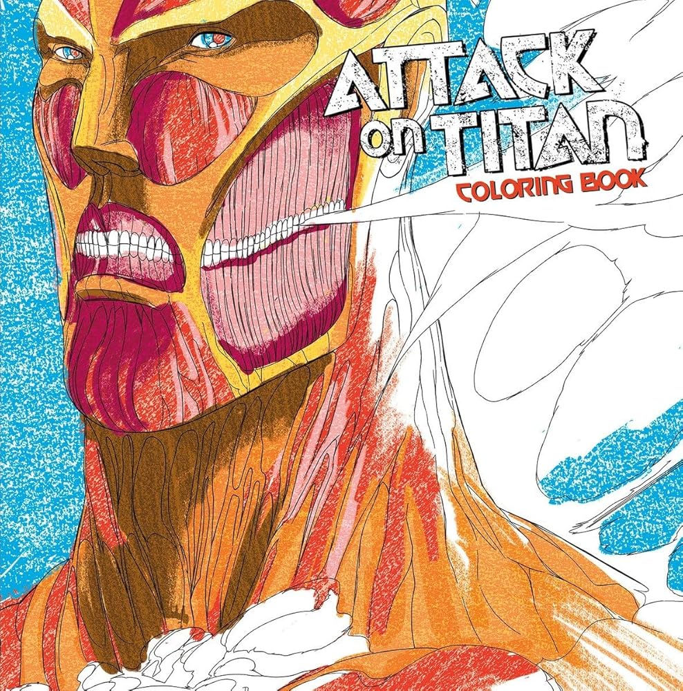 Attack on Titan Coloring Book (Attack on Titan Companions) cover image