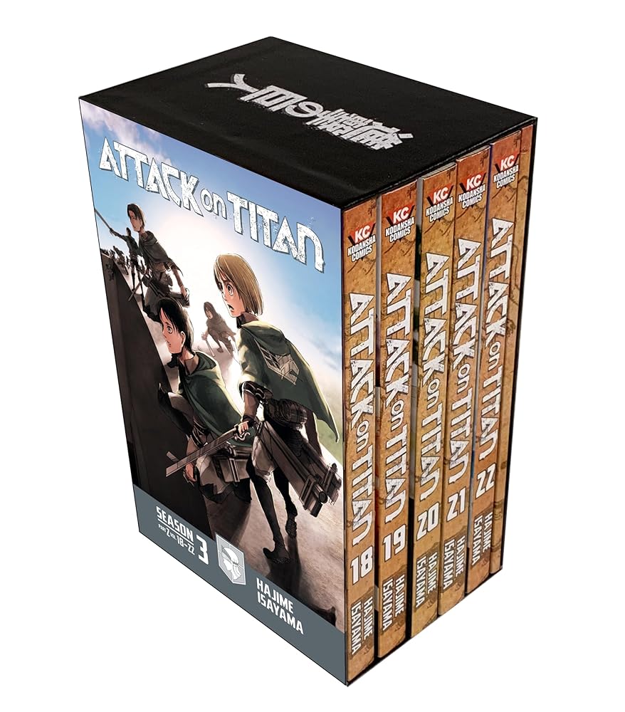 Attack on Titan Season 3 Part 2 Manga Box Set (Attack on Titan Manga Box Sets) cover image