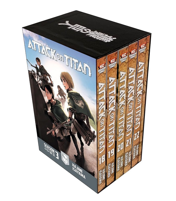 Attack on Titan Season 3 Part 2 Manga Box Set (Attack on Titan Manga Box Sets) cover image