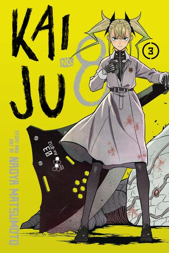 Kaiju No. 8, Vol. 3 cover
