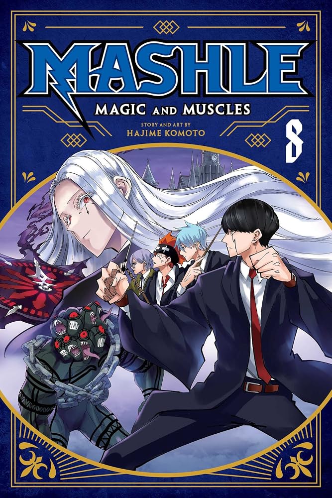 Mashle: Magic and Muscles, Vol. 8: Mash Burnedead And The Four Diamond Rings cover image
