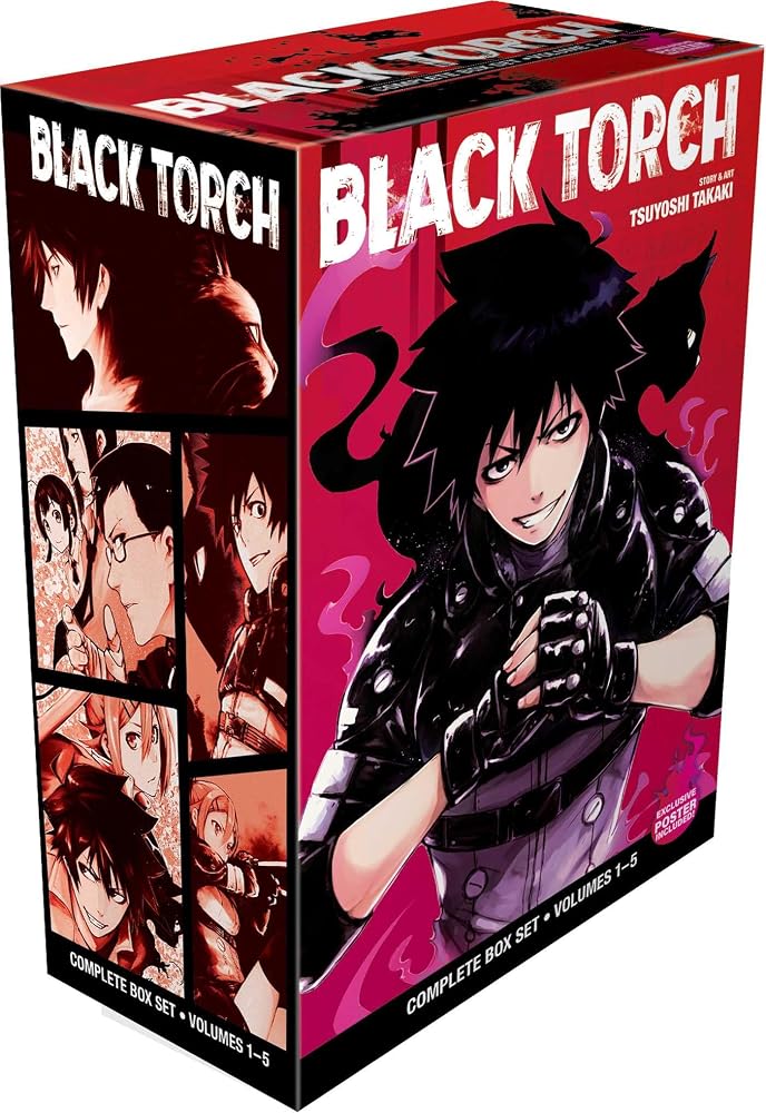 Black Torch Complete Box Set: Includes volumes 1-5 cover image