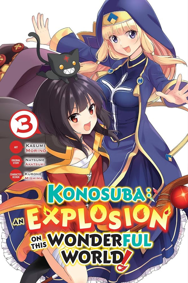 Konosuba: An Explosion on This Wonderful World!, Vol. 3 (manga) cover image