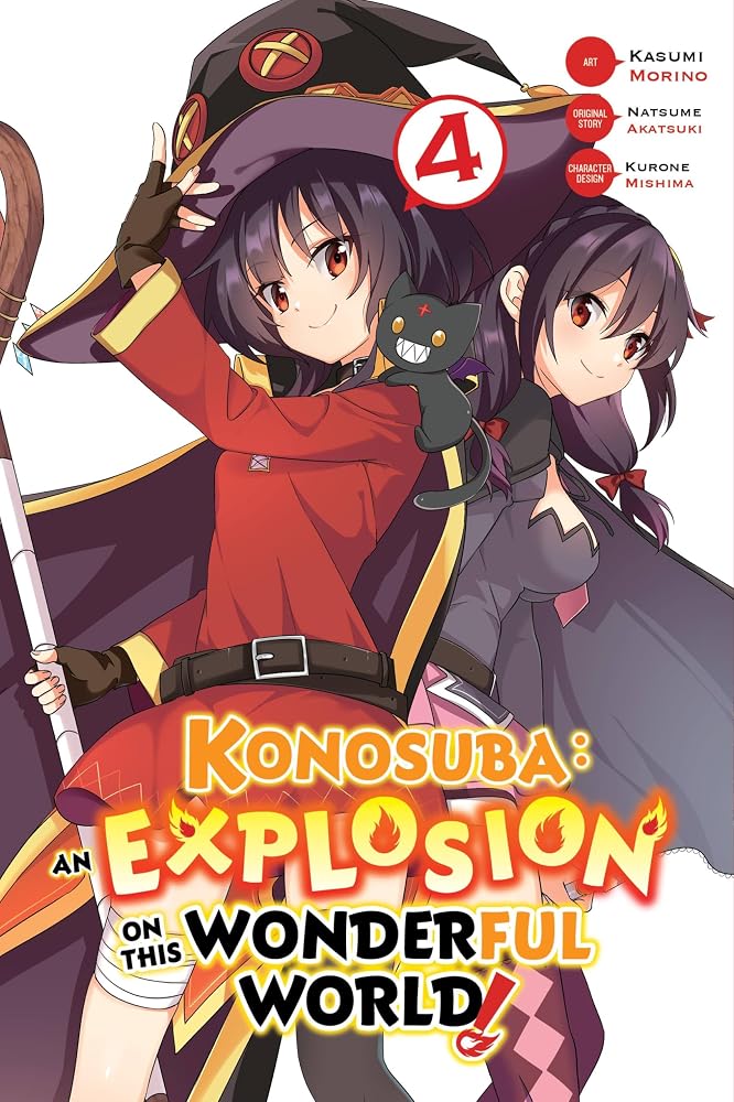 Konosuba: An Explosion on This Wonderful World!, Vol. 4 (manga) cover image