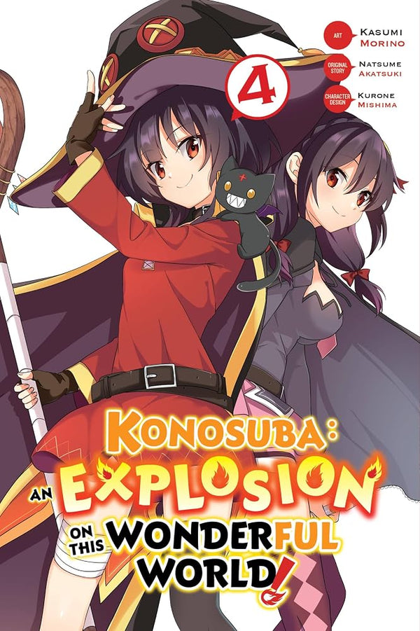 Konosuba: An Explosion on This Wonderful World!, Vol. 4 (manga) cover image
