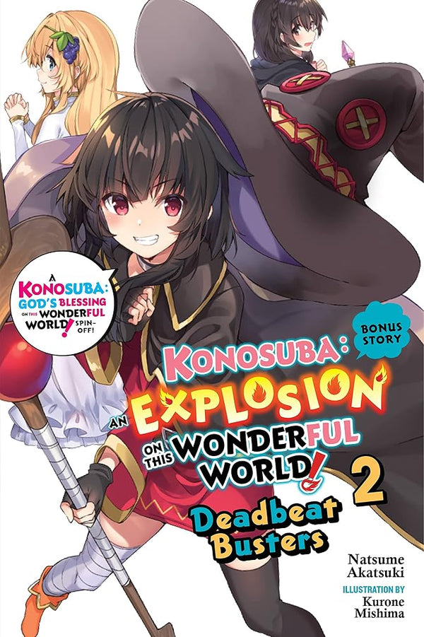 Konosuba: An Explosion on This Wonderful World! Bonus Story, Vol. 2 (light novel): Deadbeat Busters (Volume 2) cover image
