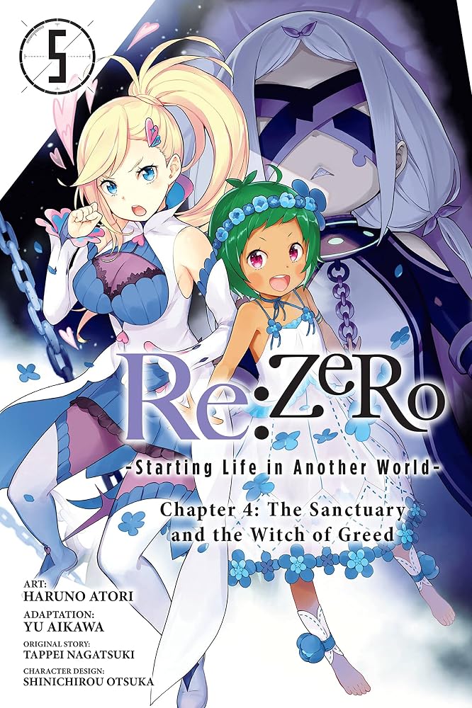 Re:ZERO -Starting Life in Another World-, Chapter 4: The Sanctuary and the Witch of Greed, Vol. 5 (manga) cover image