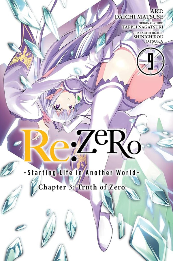 Re:ZERO -Starting Life in Another World-, Chapter 3: Truth of Zero, Vol. 9 (manga) cover image