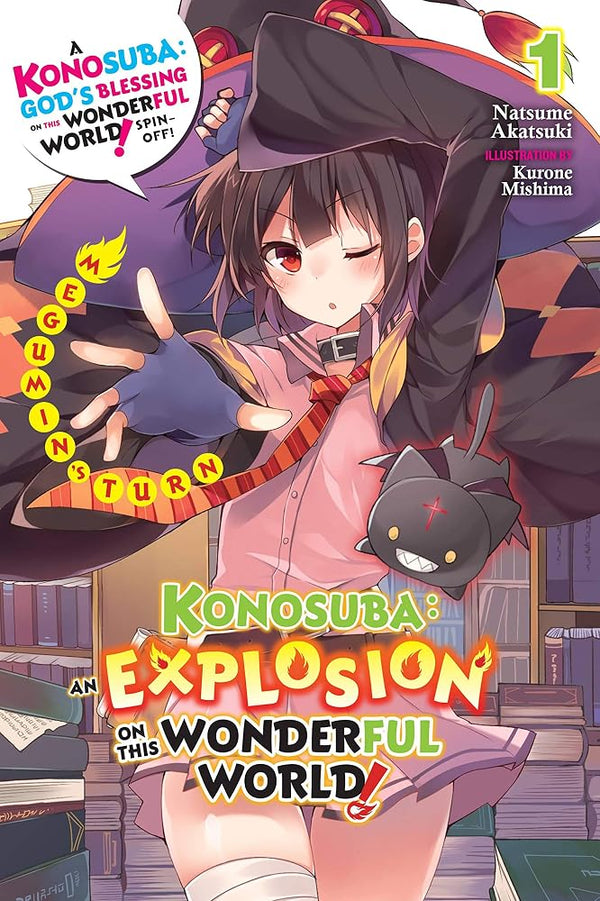 Konosuba: An Explosion on This Wonderful World!, Vol. 1 (light novel): Megumin’s Turn (Volume 1) cover image