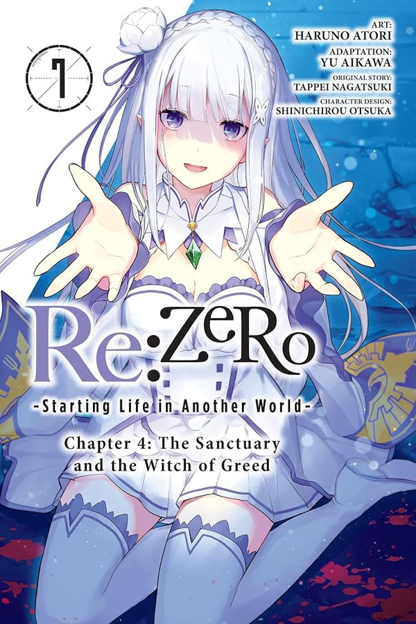 Re:ZERO -Starting Life in Another World-, Chapter 4: The Sanctuary and the Witch of Greed, Vol. 7 (manga) cover image