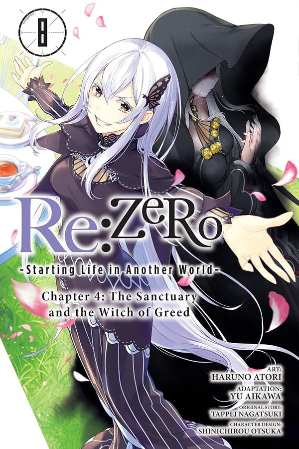 Re:ZERO -Starting Life in Another World-, Chapter 4: The Sanctuary and the Witch of Greed, Vol. 8 (manga) (Volume 8) cover image