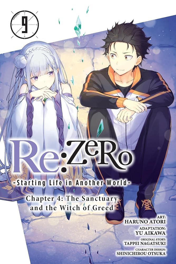 Re:ZERO -Starting Life in Another World-, Chapter 4: The Sanctuary and the Witch of Greed, Vol. 9 (manga) (Volume 9) cover image