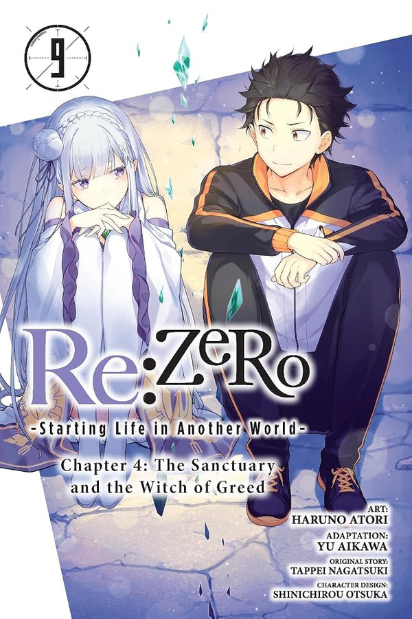 Re:ZERO -Starting Life in Another World-, Chapter 4: The Sanctuary and the Witch of Greed, Vol. 9 (manga) (Volume 9) cover image