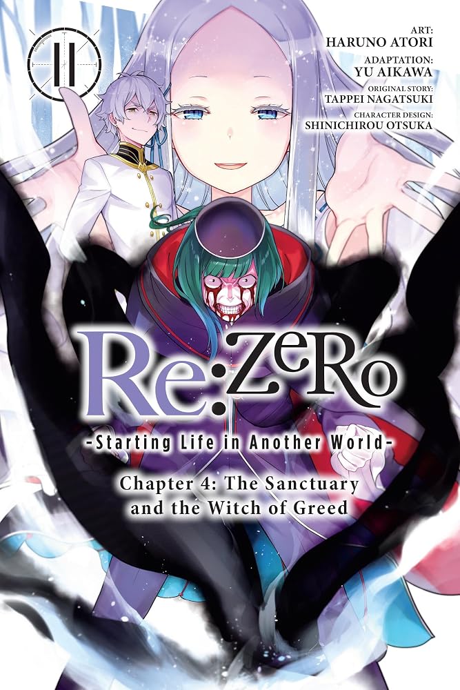 Re:ZERO -Starting Life in Another World-, Chapter 4: The Sanctuary and the Witch of Greed, Vol. 11 (manga) cover image