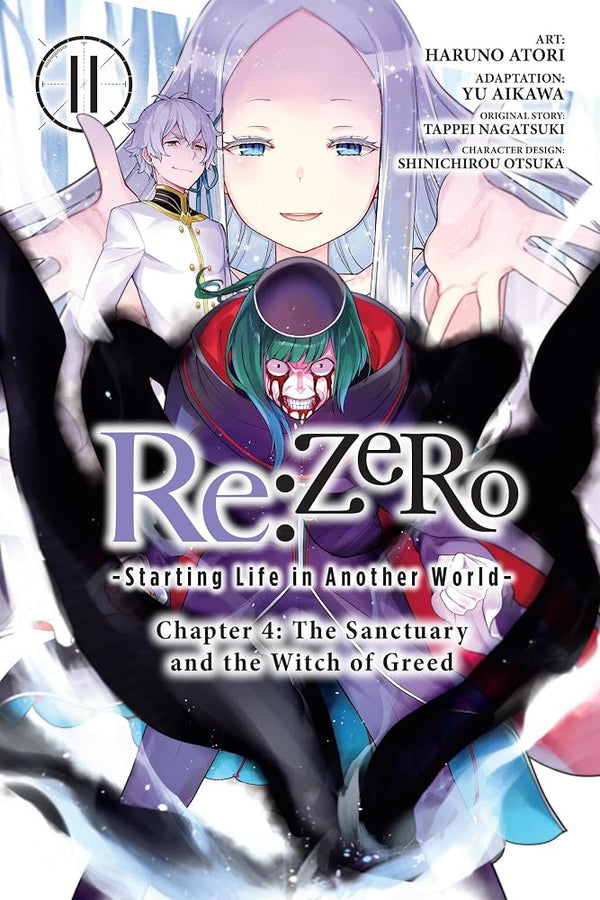 Re:ZERO -Starting Life in Another World-, Chapter 4: The Sanctuary and the Witch of Greed, Vol. 11 (manga) cover image