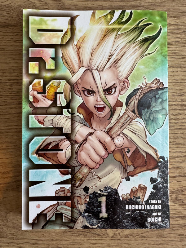 Cover of Dr. Stone, Vol. 1: Stone World