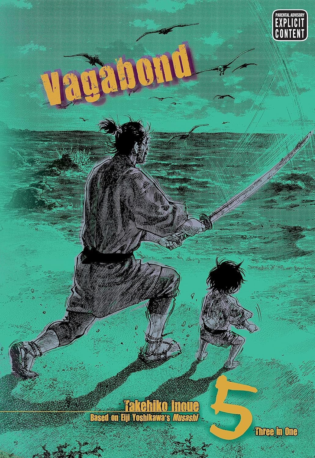 Cover of Vagabond (VIZBIG Edition), Vol. 5: Glimmering Waves