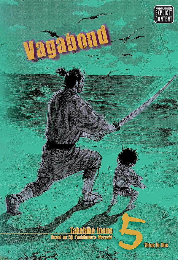 Cover of Vagabond (VIZBIG Edition), Vol. 5: Glimmering Waves