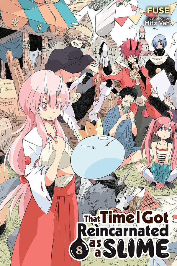 Cover of That Time I Got Reincarnated as a Slime, Vol. 8 (light novel)
